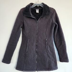 The North Face Women's Quilted Utility Jacket - Dark Gray